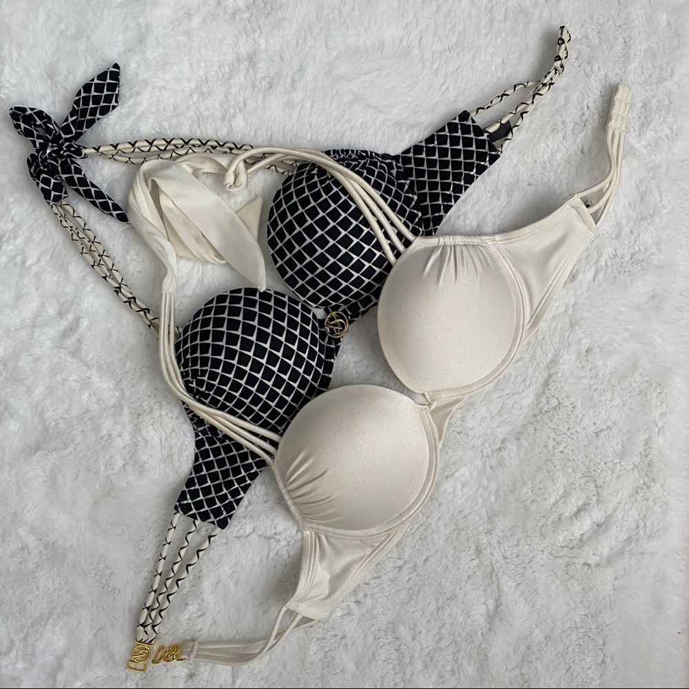 VS “Hello Bombshell” Push-up swim tops. 32A